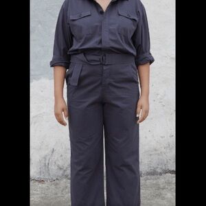 Esby Navy Jumpsuit